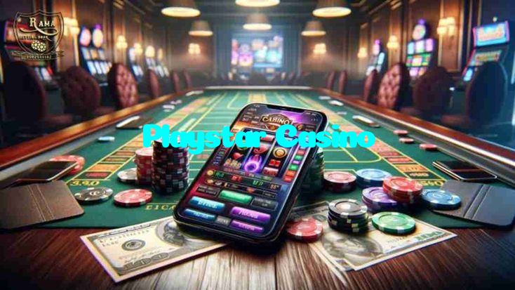 Playstar Casino casino presented on mobile device in Pakistan with slots and live games